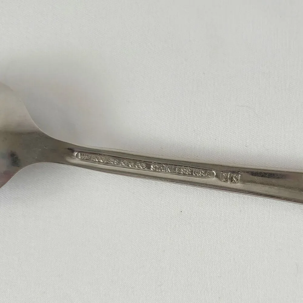 International Silver Rogers Grypsholm Stainless Flatware Set Of 5 Teaspoons 6